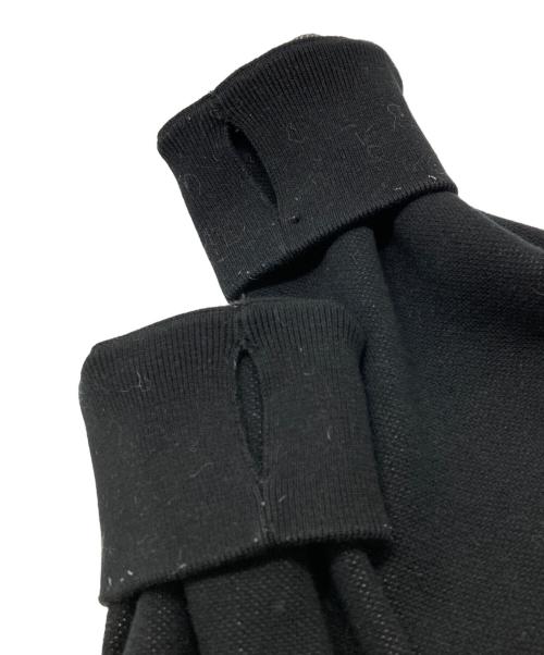 FRAMeWORK（フレームワーク）FRAMeWORK (フレームワーク) ジャガードロゴSWEATニット ブラック サイズ:表記無しの古着・服飾アイテム