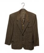Christian Dior MONSIEURクリスチャンディオールムッシュ）の古着「スエードカラー2Bジャケット」｜ブラウン