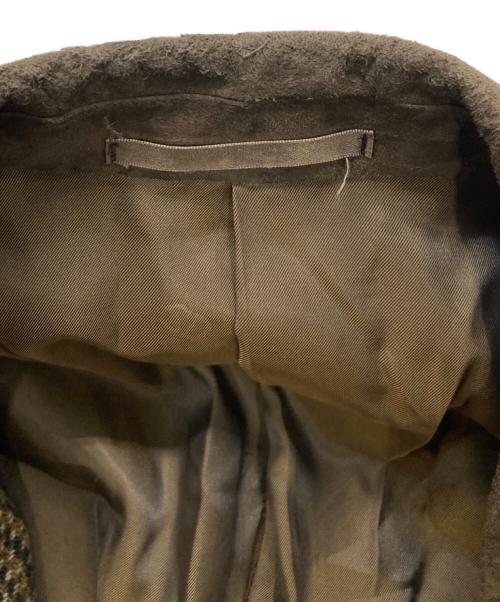 Christian Dior MONSIEUR（クリスチャンディオールムッシュ）Christian Dior MONSIEUR (クリスチャンディオールムッシュ) スエードカラー2Bジャケット ブラウン サイズ:Mの古着・服飾アイテム