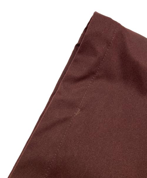 CLANE（クラネ）CLANE (クラネ) MILITARY LAYER BOA COAT ブラウン×ワインレッド サイズ:1の古着・服飾アイテム