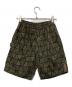 Ocean Pacific（オーシャンパシフィック）の古着「総柄ハーフパンツ」｜ブラック×ベージュ
