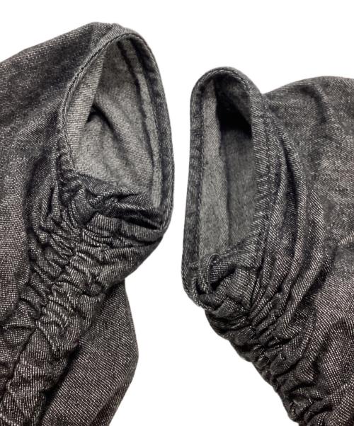 emmi（エミ）emmi (エミ) 袖ギャザーワンピース ブラック サイズ:1の古着・服飾アイテム