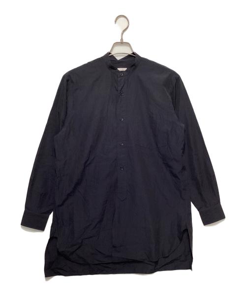 COMOLI（コモリ）COMOLI (コモリ) コットン長袖シャツ ネイビー サイズ:1の古着・服飾アイテム