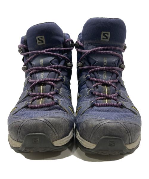 SALOMON（サロモン）SALOMON (サロモン) トレッキングシューズ ネイビー サイズ:22.5の古着・服飾アイテム