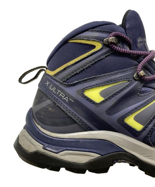 SALOMON（サロモン）SALOMON (サロモン) トレッキングシューズ ネイビー サイズ:22.5の古着・服飾アイテム