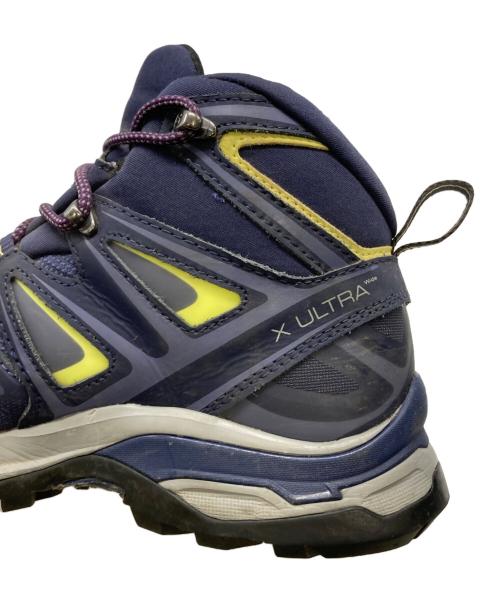 SALOMON（サロモン）SALOMON (サロモン) トレッキングシューズ ネイビー サイズ:22.5の古着・服飾アイテム