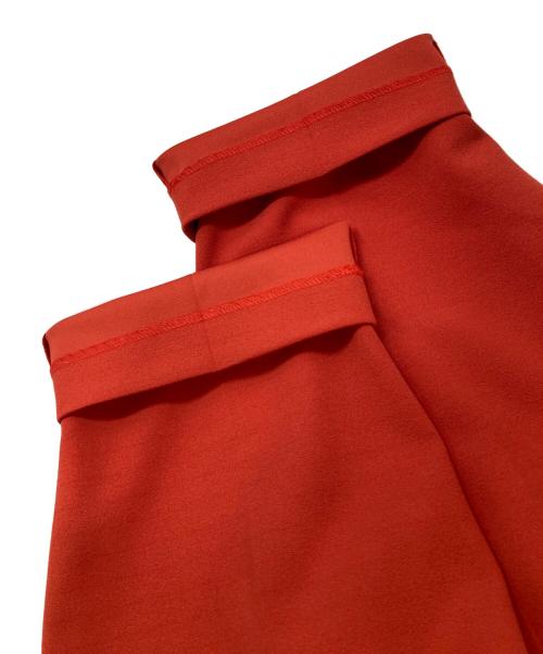 Whim Gazette（ウィムガゼット）Whim Gazette (ウィムガゼット) カラータックパンツ レッド サイズ:36 未使用品の古着・服飾アイテム