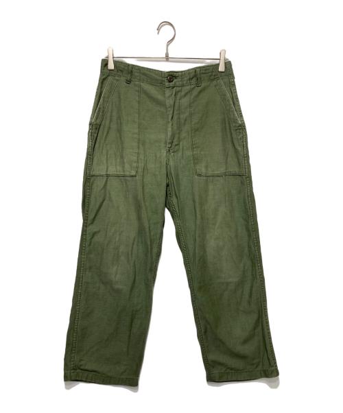 US ARMY（ユーエスアーミー）US ARMY (ユーエスアーミー) ベイカーパンツ グリーン サイズ:32×29の古着・服飾アイテム