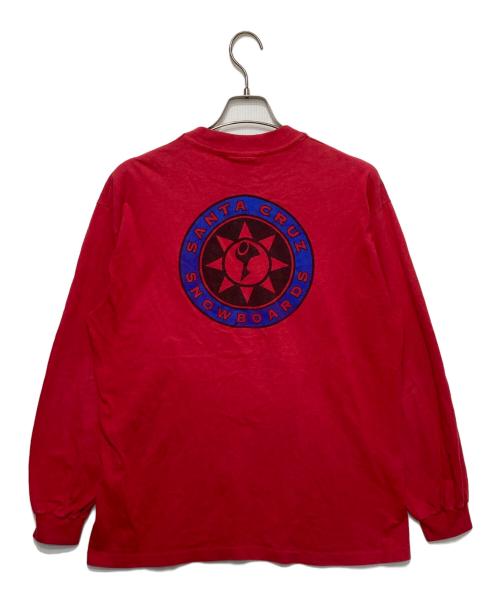 SANTA CRUZ（サンタクルーズ）SANTA CRUZ (サンタクルーズ) プリントカットソー レッド サイズ:Ｌの古着・服飾アイテム