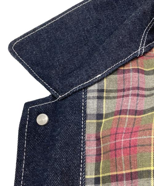 eYe COMME des GARCONS JUNYAWATANABE MAN（アイ コム デ ギャルソン ジュンヤ ワタナベ マン）eYe COMME des GARCONS JUNYAWATANABE MAN (アイ コム デ ギャルソン ジュンヤ ワタナベ マン) CarHartt (カーハート) W-NAME WORK JACKET インディゴ サイズ:Ｍの古着・服飾アイテム