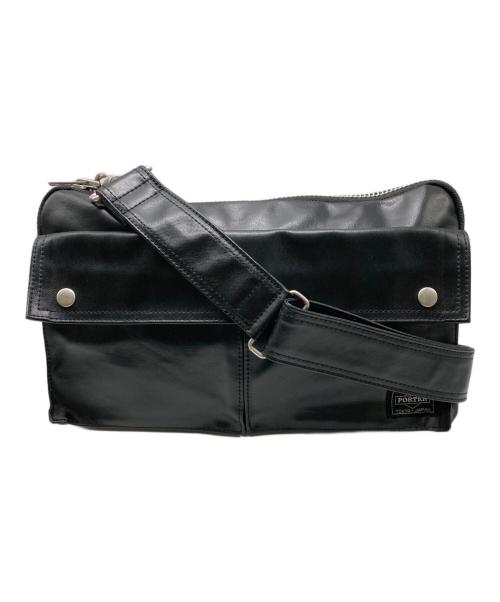 PORTER（ポーター）PORTER (ポーター) ショルダーバッグ ブラックの古着・服飾アイテム