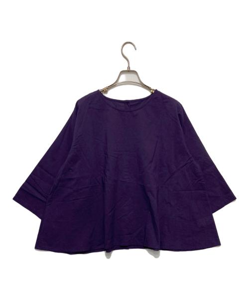 SOIL（ソイル）SOIL (ソイル) 60s CAMBRIC PLAIN BACK OPENING SMOCK パープル サイズ:1 未使用品の古着・服飾アイテム