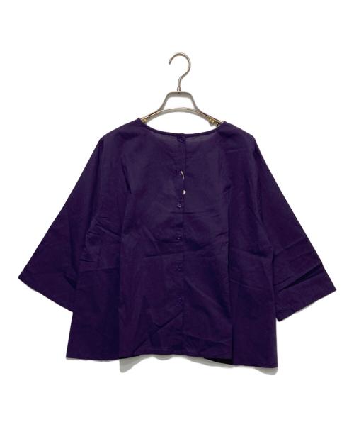 SOIL（ソイル）SOIL (ソイル) 60s CAMBRIC PLAIN BACK OPENING SMOCK パープル サイズ:1 未使用品の古着・服飾アイテム
