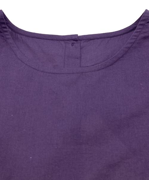 SOIL（ソイル）SOIL (ソイル) 60s CAMBRIC PLAIN BACK OPENING SMOCK パープル サイズ:1 未使用品の古着・服飾アイテム