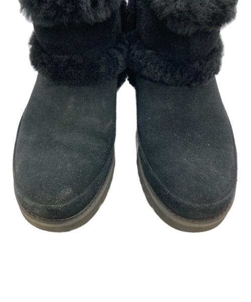 UGG（アグ）UGG (アグ) CLASSIC MINI FLUFF SPILL SEAM ブラック サイズ:24の古着・服飾アイテム