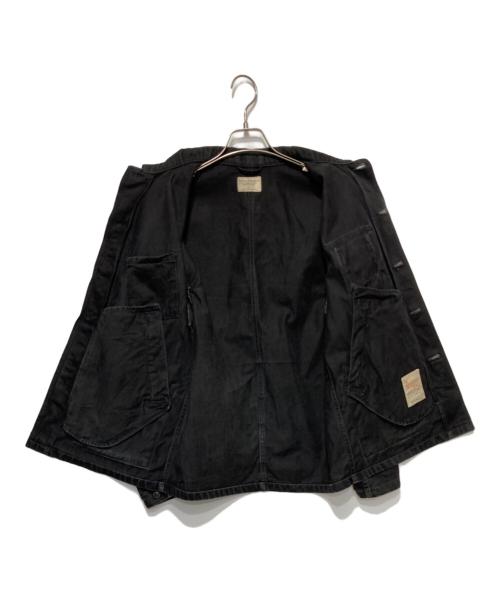 NUDIE JEANS（ヌーディー・ジーンズ）NUDIE JEANS (ヌーディー・ジーンズ) カバーオール ブラック サイズ:Sの古着・服飾アイテム