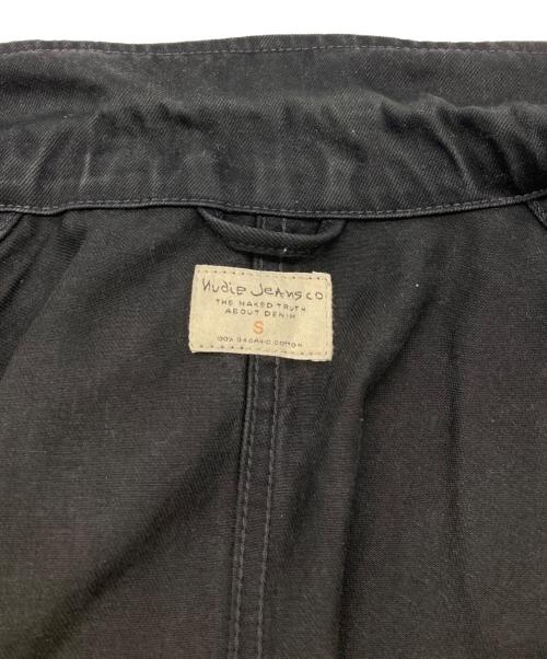 NUDIE JEANS（ヌーディー・ジーンズ）NUDIE JEANS (ヌーディー・ジーンズ) カバーオール ブラック サイズ:Sの古着・服飾アイテム