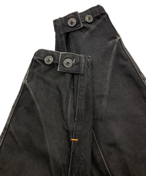 NUDIE JEANS（ヌーディー・ジーンズ）NUDIE JEANS (ヌーディー・ジーンズ) カバーオール ブラック サイズ:Sの古着・服飾アイテム