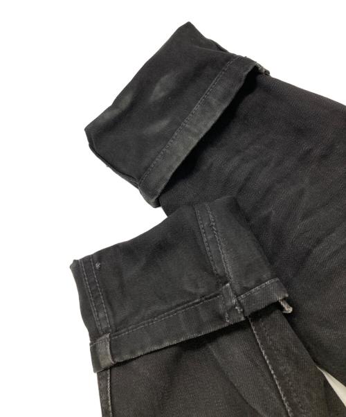 NUDIE JEANS（ヌーディー・ジーンズ）NUDIE JEANS (ヌーディー・ジーンズ) カバーオール ブラック サイズ:Sの古着・服飾アイテム