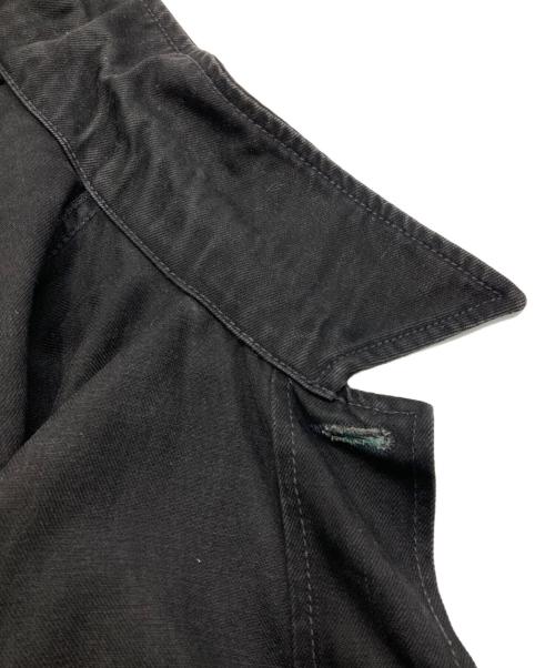 NUDIE JEANS（ヌーディー・ジーンズ）NUDIE JEANS (ヌーディー・ジーンズ) カバーオール ブラック サイズ:Sの古着・服飾アイテム