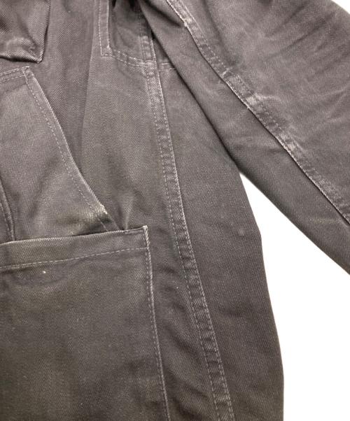 NUDIE JEANS（ヌーディー・ジーンズ）NUDIE JEANS (ヌーディー・ジーンズ) カバーオール ブラック サイズ:Sの古着・服飾アイテム