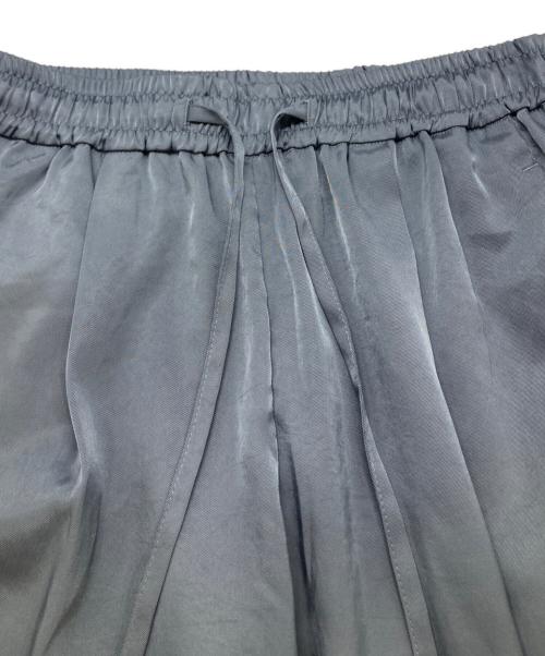 YORI（ヨリ）YORI (ヨリ) ダブルクロスパンツ ブルー サイズ:36の古着・服飾アイテム