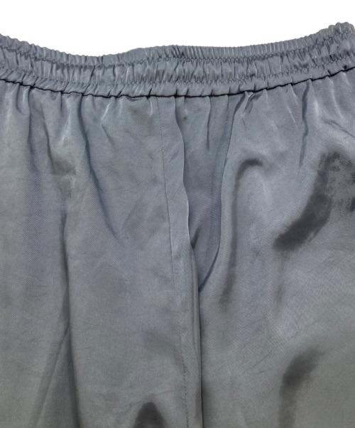 YORI（ヨリ）YORI (ヨリ) ダブルクロスパンツ ブルー サイズ:36の古着・服飾アイテム