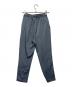 YORI (ヨリ) ダブルクロスパンツ ブルー サイズ:36：3000円
