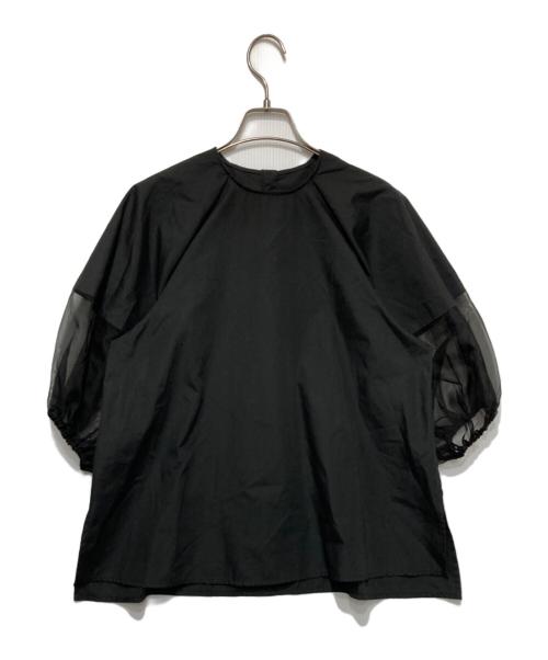ELLA（エラ）ELLA (エラ) organdie balloon PO ブラック サイズ:Fの古着・服飾アイテム