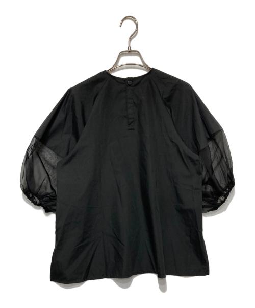 ELLA（エラ）ELLA (エラ) organdie balloon PO ブラック サイズ:Fの古着・服飾アイテム