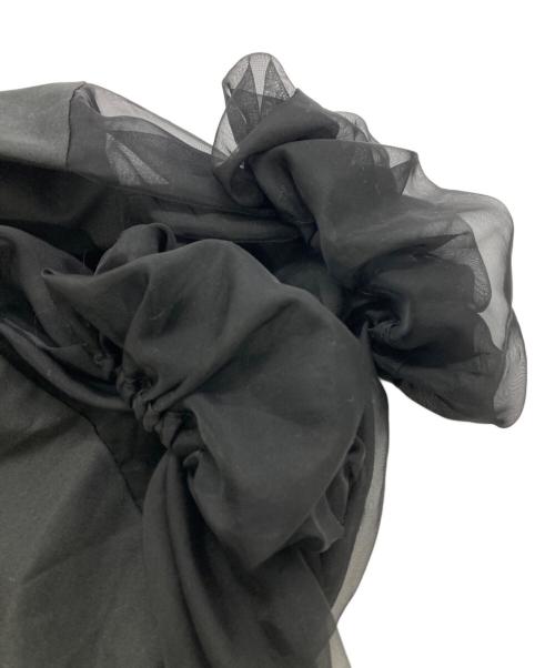 ELLA（エラ）ELLA (エラ) organdie balloon PO ブラック サイズ:Fの古着・服飾アイテム