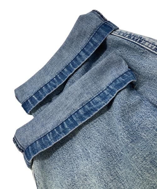 THIRD MAGAZINE（サードマガジン）THIRD MAGAZINE (サードマガジン) デニムオールインワン インディゴ サイズ:9の古着・服飾アイテム