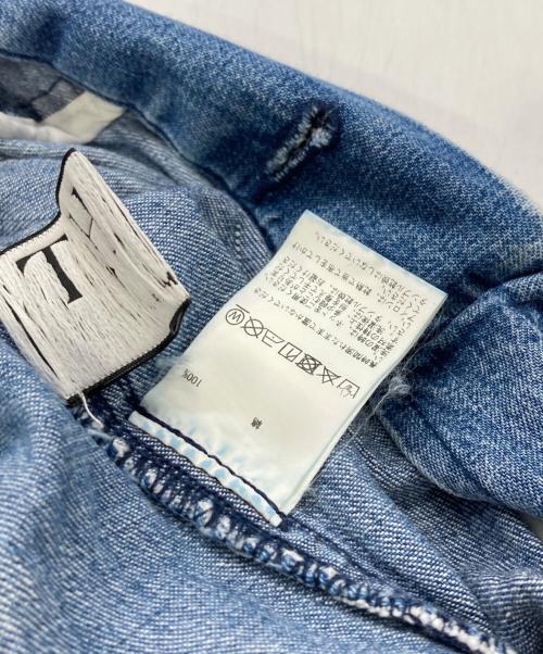 THIRD MAGAZINE（サードマガジン）THIRD MAGAZINE (サードマガジン) デニムオールインワン インディゴ サイズ:9の古着・服飾アイテム