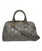 GUCCIグッチ）の古着「GGマトラッセハンドバッグ」｜グレー