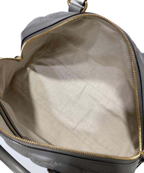 GUCCI（グッチ）GUCCI (グッチ) GGマトラッセハンドバッグ グレーの古着・服飾アイテム