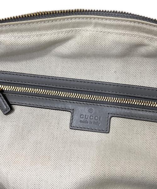 GUCCI（グッチ）GUCCI (グッチ) GGマトラッセハンドバッグ グレーの古着・服飾アイテム