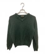 Y's for menワイズフォーメン）の古着「Vネックニット」｜グリーン