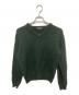 Y's for men（ワイズフォーメン）の古着「Vネックニット」｜グリーン