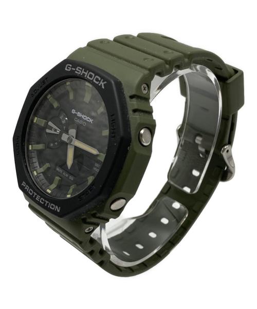 CASIO（カシオ）CASIO (カシオ) デジアナコンビネーションウォッチ ブラック×グリーンの古着・服飾アイテム