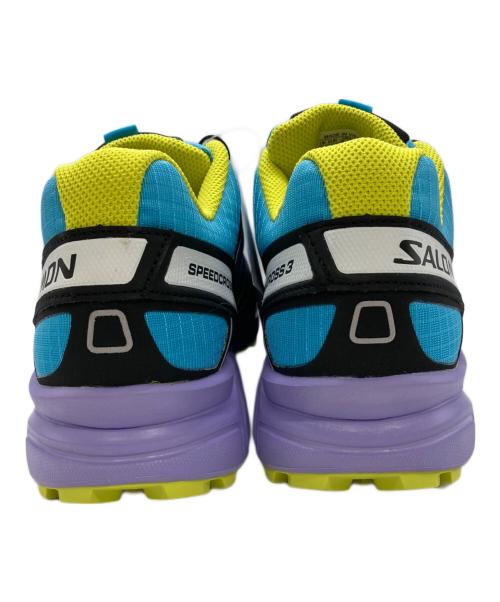 SALOMON（サロモン）SALOMON (サロモン) SPEEDCROSS 3 ブルー サイズ:28の古着・服飾アイテム