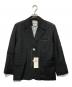 Fano Studios（ファノ ストゥディオズ）の古着「ステッチテーラードジャケット」｜ブラック
