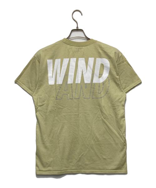 WIND AND SEA（ウィンダンシー）WIND AND SEA (ウィンダンシー) ロゴプリントTシャツ イエロー サイズ:Ｌの古着・服飾アイテム