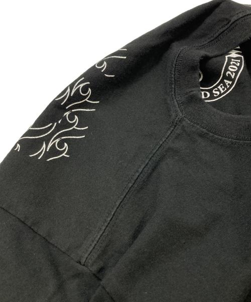 WIND AND SEA（ウィンダンシー）WIND AND SEA (ウィンダンシー) プリントTシャツ ブラック サイズ:Ｌの古着・服飾アイテム