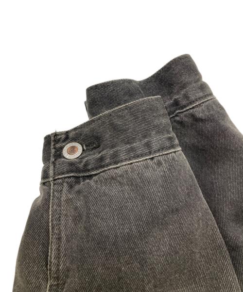LEVI'S（リーバイス）LEVI'S (リーバイス) 裏キルティングデニムジャケット ブラック サイズ:Sの古着・服飾アイテム