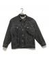 LEVI'S（リーバイス）の古着「裏キルティングデニムジャケット」｜ブラック