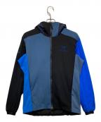 ARC'TERYX×BEAMSアークテリクス×ビームス）の古着「別注ATOM LT HOODY」｜ブルー×ブラック