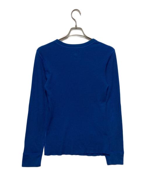 SUPREME（シュプリーム）SUPREME (シュプリーム) Hanes (ヘインズ) Bones Thermal Crew ブルー サイズ:Sの古着・服飾アイテム