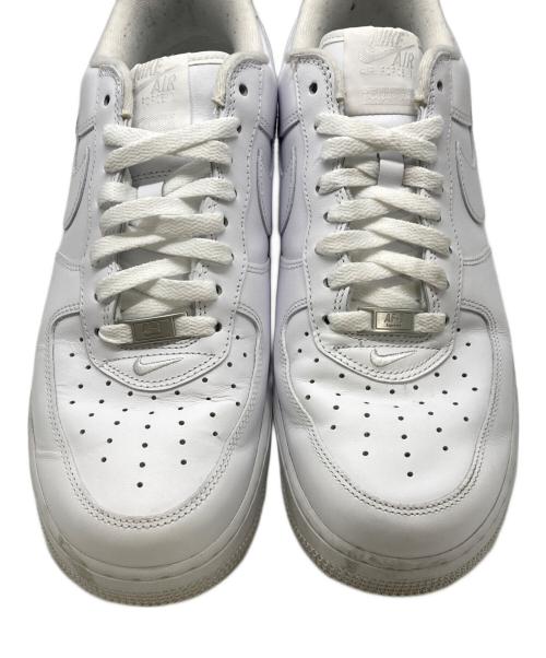 NIKE（ナイキ）NIKE (ナイキ) SUPREME (シュプリーム) エアフォース1 ホワイト サイズ:28.5の古着・服飾アイテム