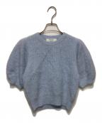 HER LIP TOハーリップトゥ）の古着「Fancy Cashmere Blend Pullover」｜ブルー
