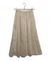 JURGEN LEHL（ヨーガンレール）の古着「リネンブレンドスカート」｜アイボリー